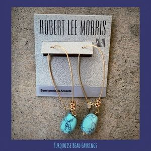 Turquoise Bead Earrings